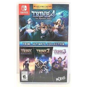 CASE ONLY TRINE 4 ULTIMATE COLLECTION Nintendo Switch NO MANUAL NO GAME